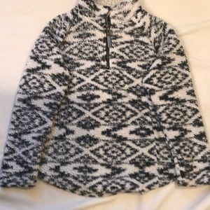 Fluffy Quarter Zip Pullover